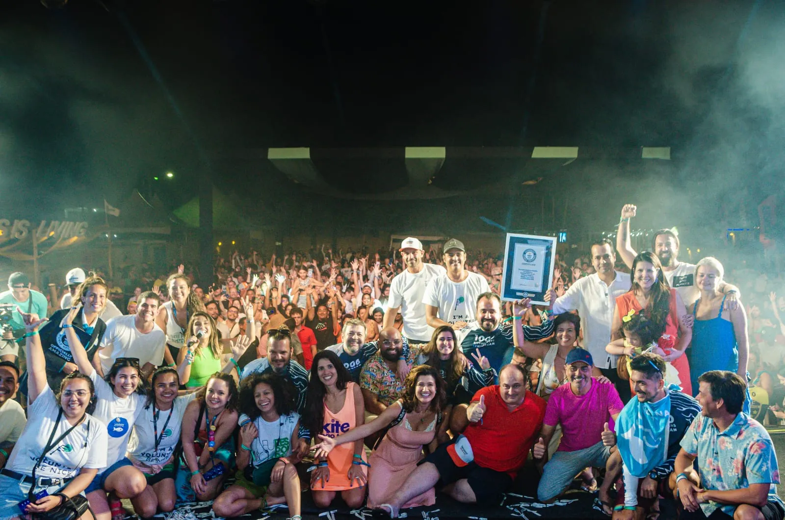 A celebração da kiteparade foi o destaque da cerimônia de encerramento do W4F 2022