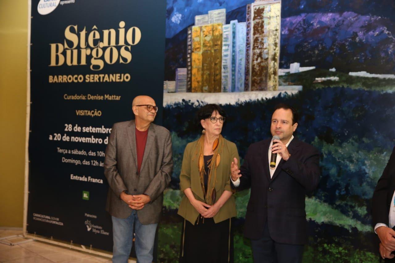 Stênio Burgos, Denise Mattar e Igor Queiroz Barroso