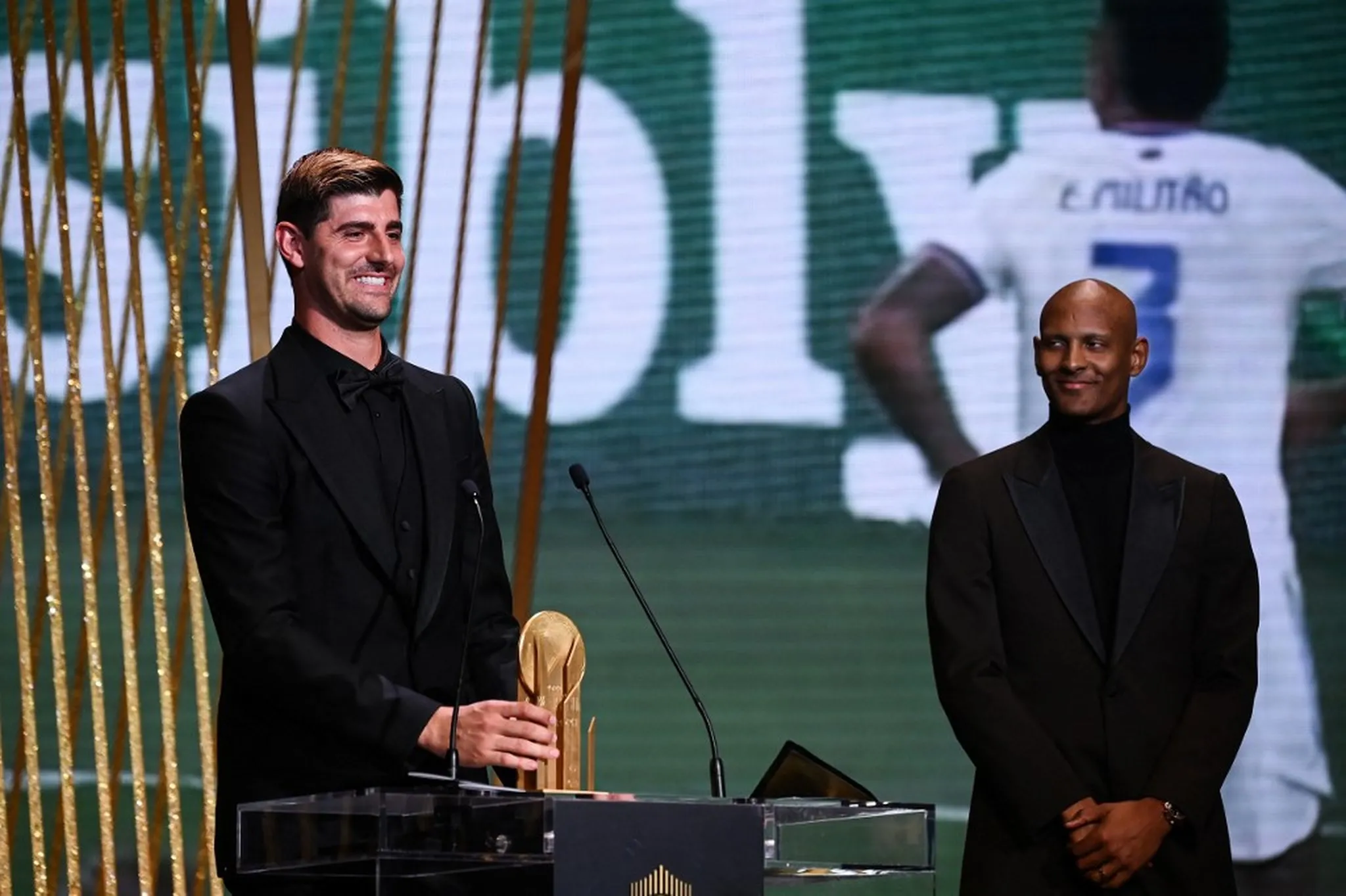 Thibaut Courtois, do Real Madrid, conquistou o Troféu Yashin