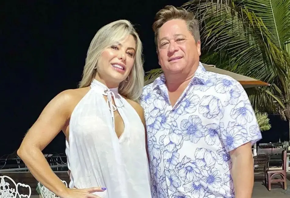 Poliana Rocha e Leonardo