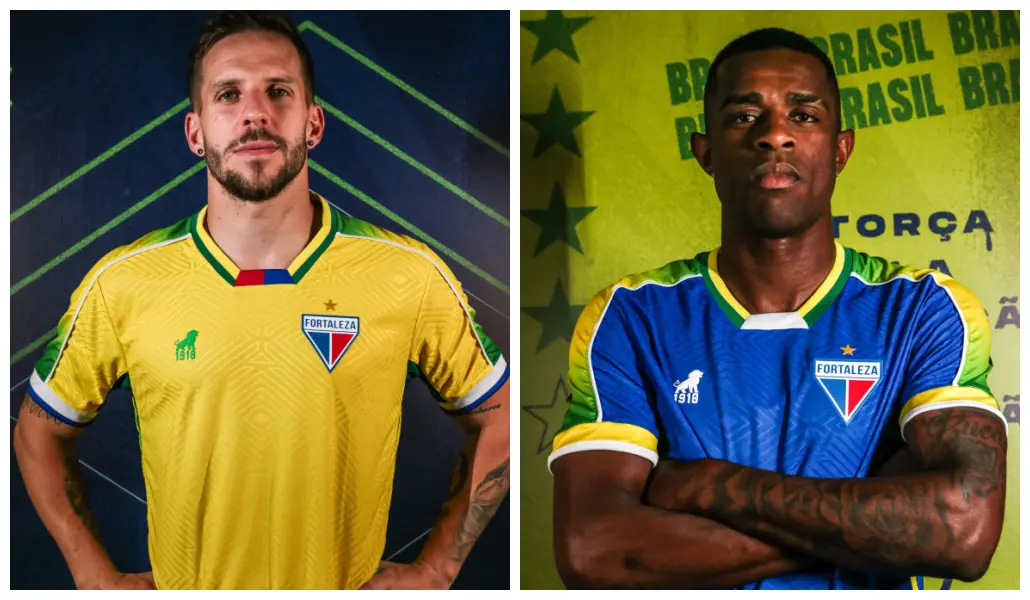 Novas camisas da Seleção Brasileira