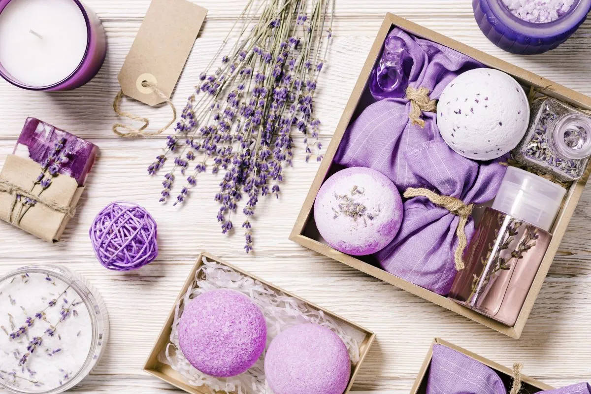 A lavanda é utilizada amplamente em produtos de higiene pessoal