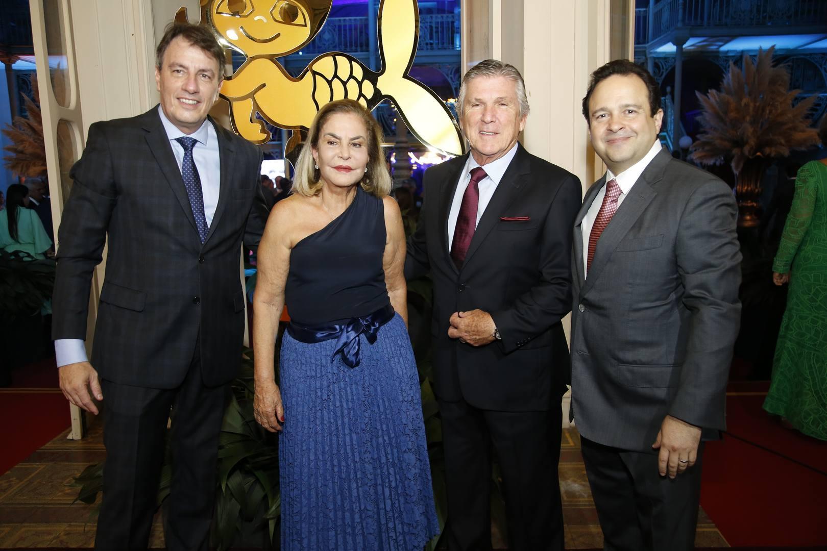 Carlos Rotella, Ana Dalie e Horácio de Melo e Igor Queiroz Barroso