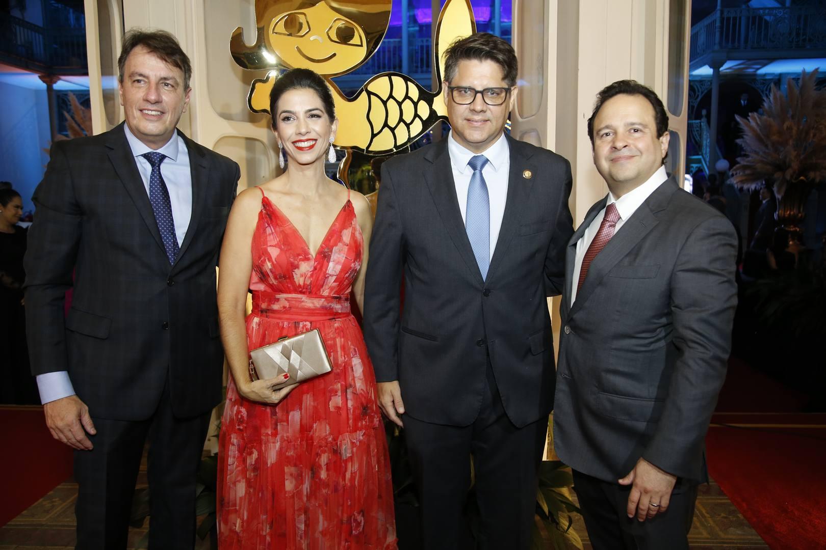 Carlos Rotella, Beatriz e Leonardo Carvalho e Igor Queiroz Barroso