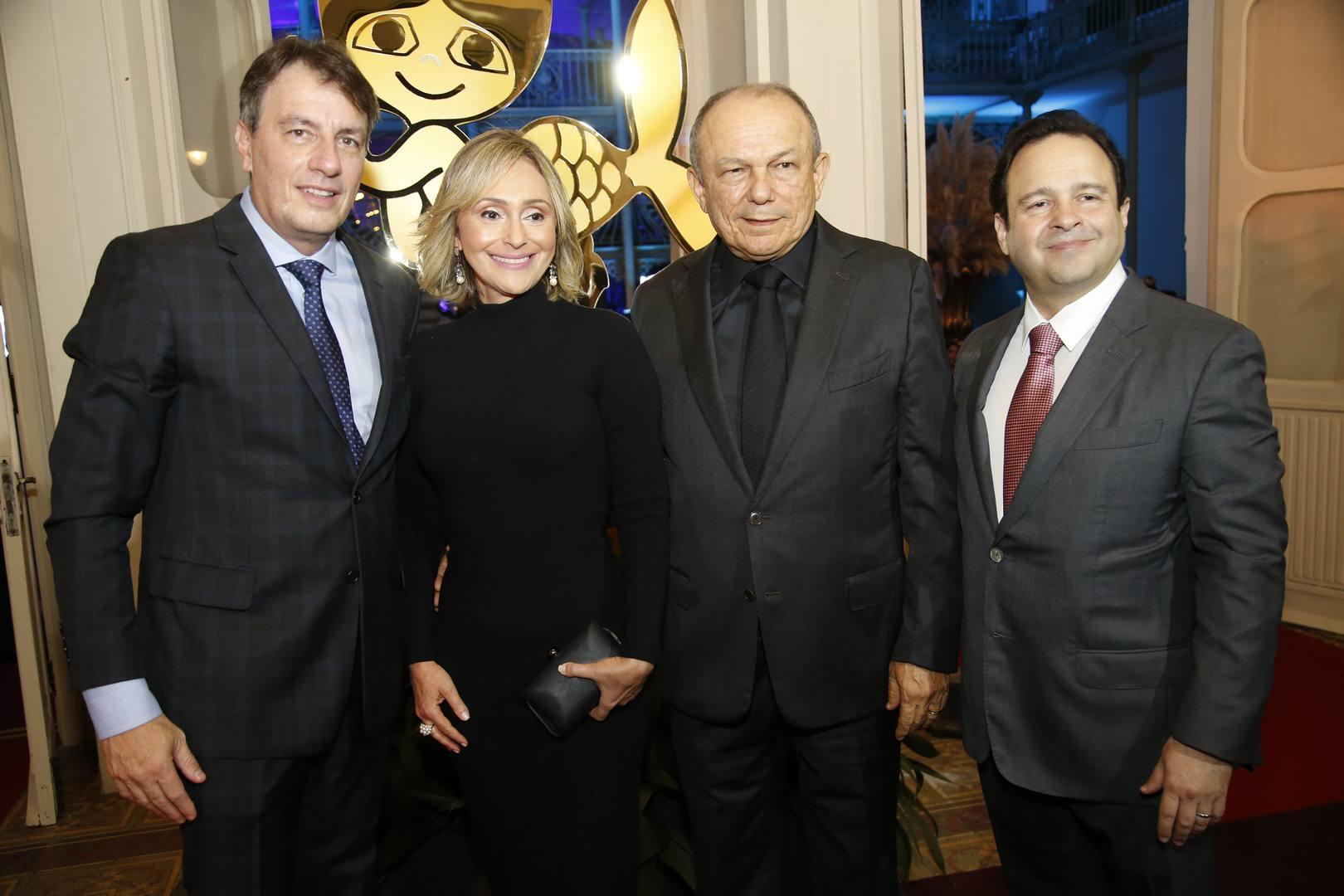 Carlos Rotella, Carla e Honério Pinheiro e Igor Queiroz Barroso