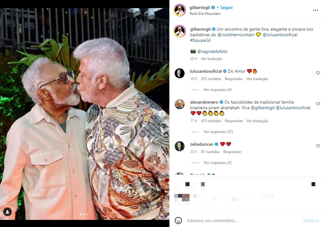 Momento virou publicação nas redes sociais