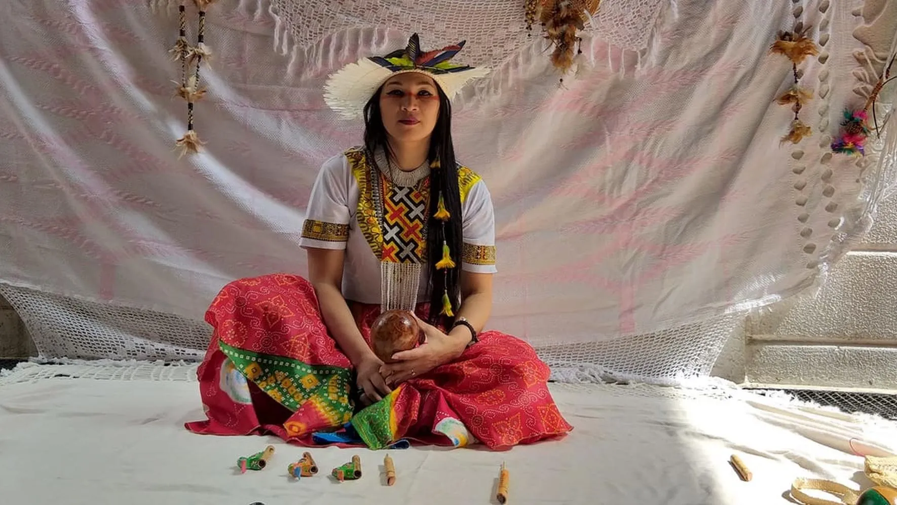 Auritha Tabajara é escritora, poeta, cordelista e contadora de histórias, uma das participações confirmadas na Bienal deste ano