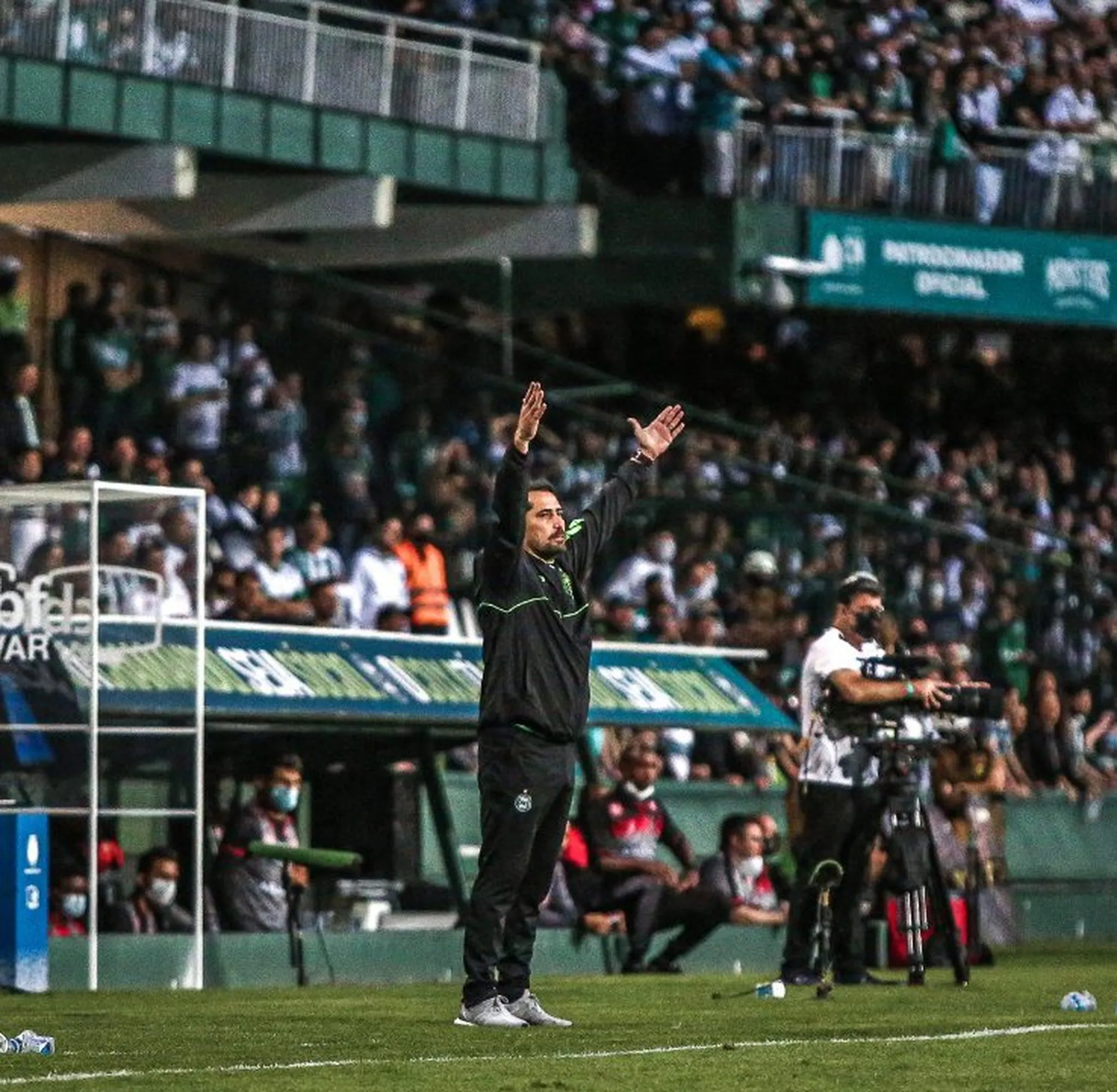 Morínigo em jogo pelo Coritiba