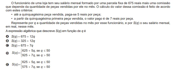 Questão de matemática do Enem 2022 é anulada