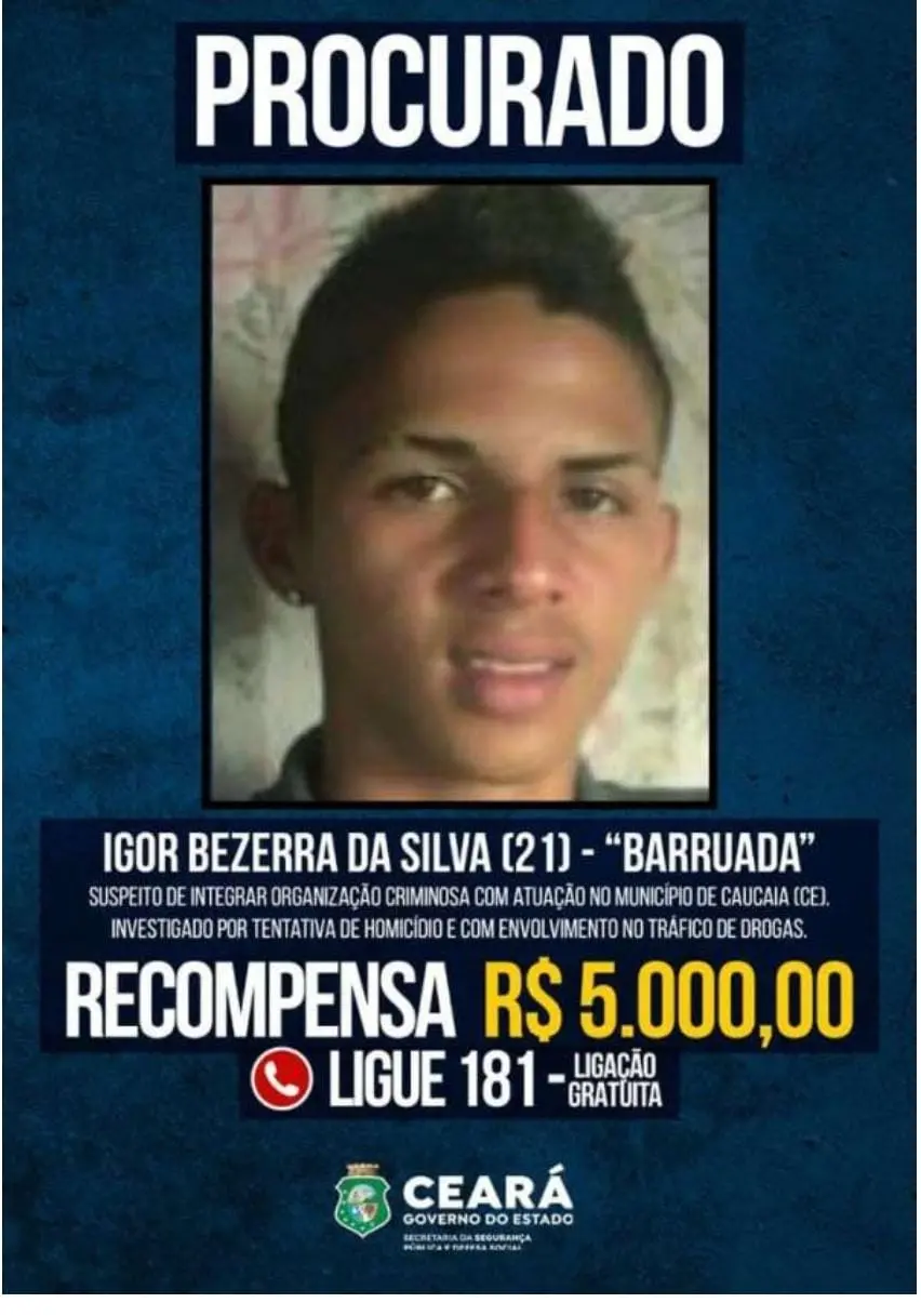 lista dos mais procurados