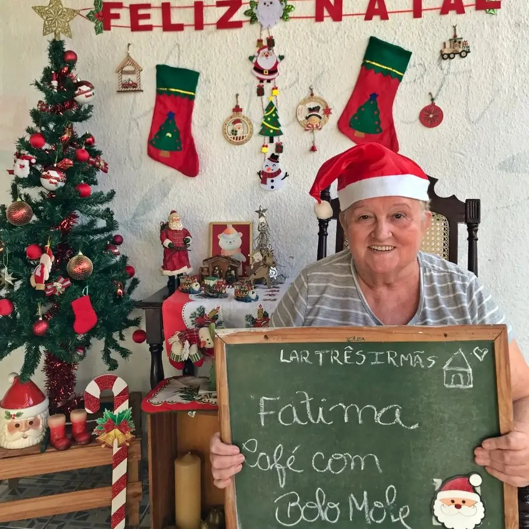 Residente do Lar Três Irmãs, Fátima pede um 