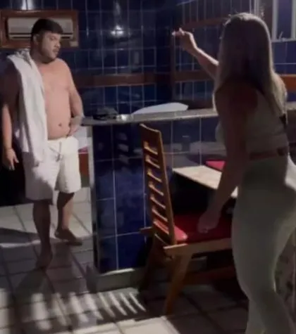 Emylli flagrou namorado em motel