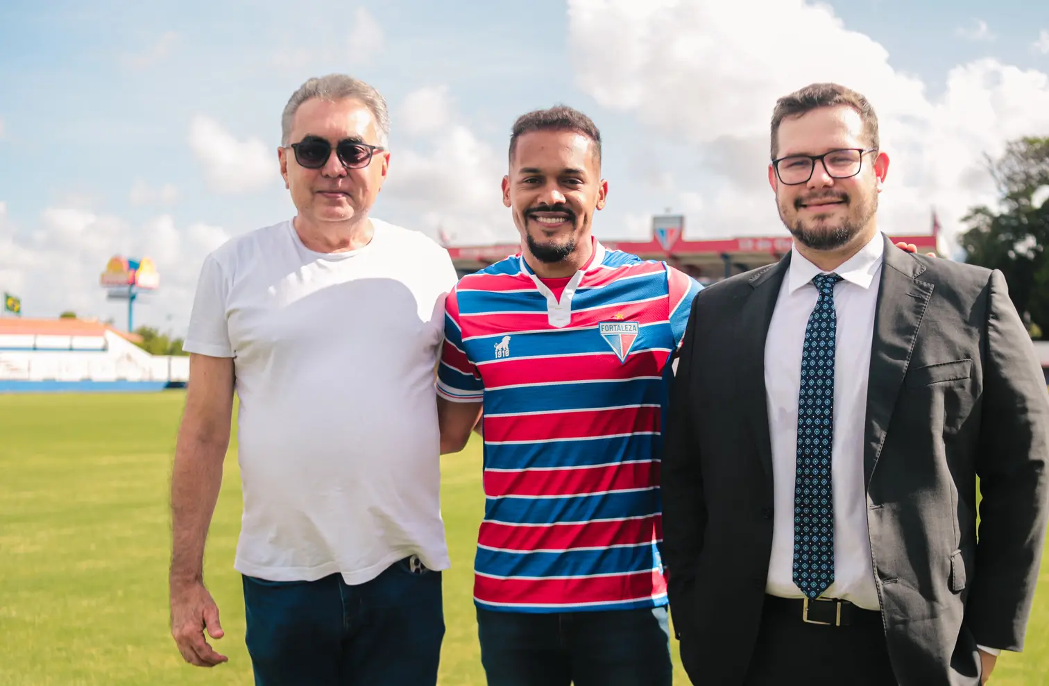 Bruno Pacheco com Papellin e Alex Santiago