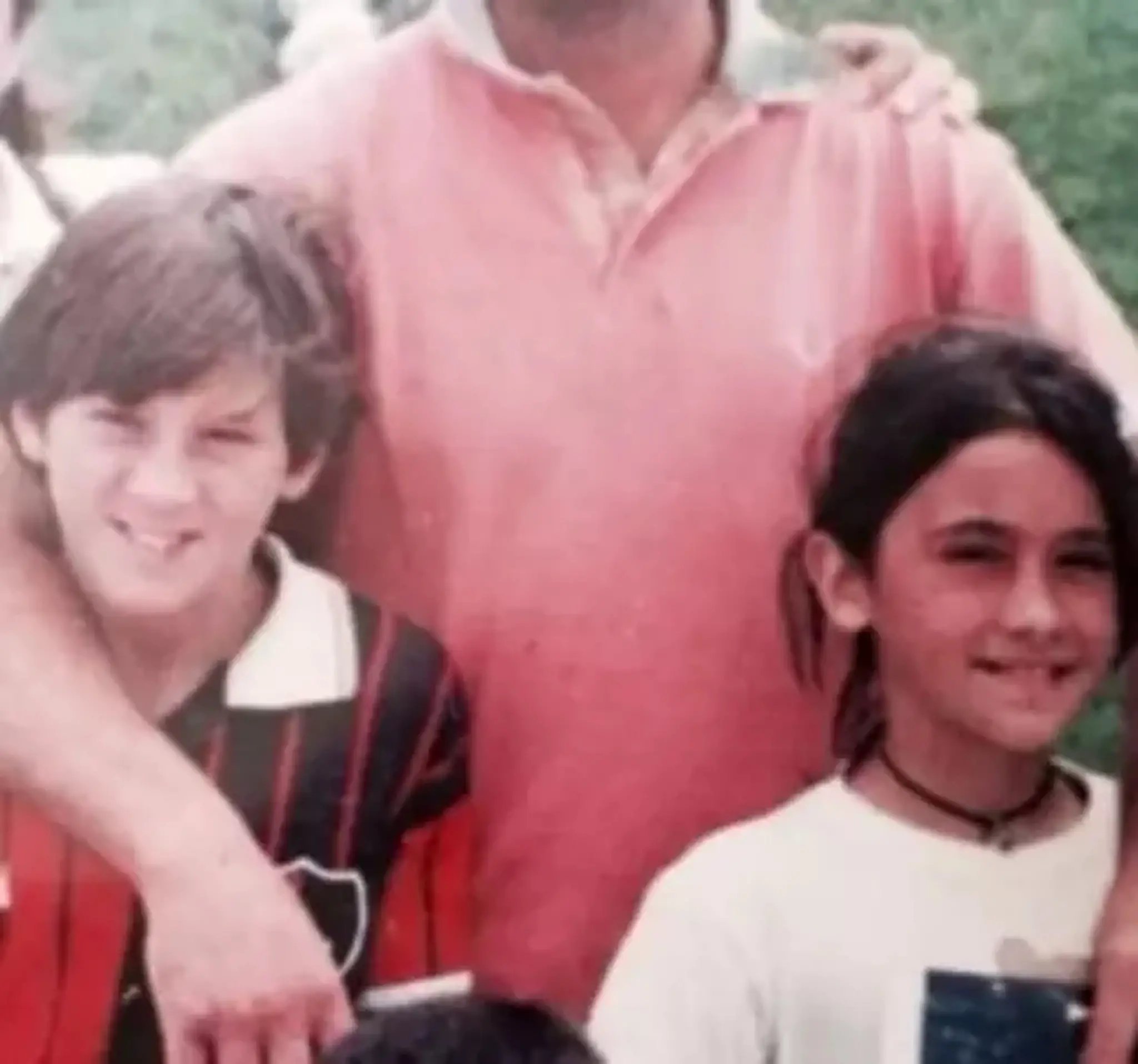Foto de Messi e Antonella