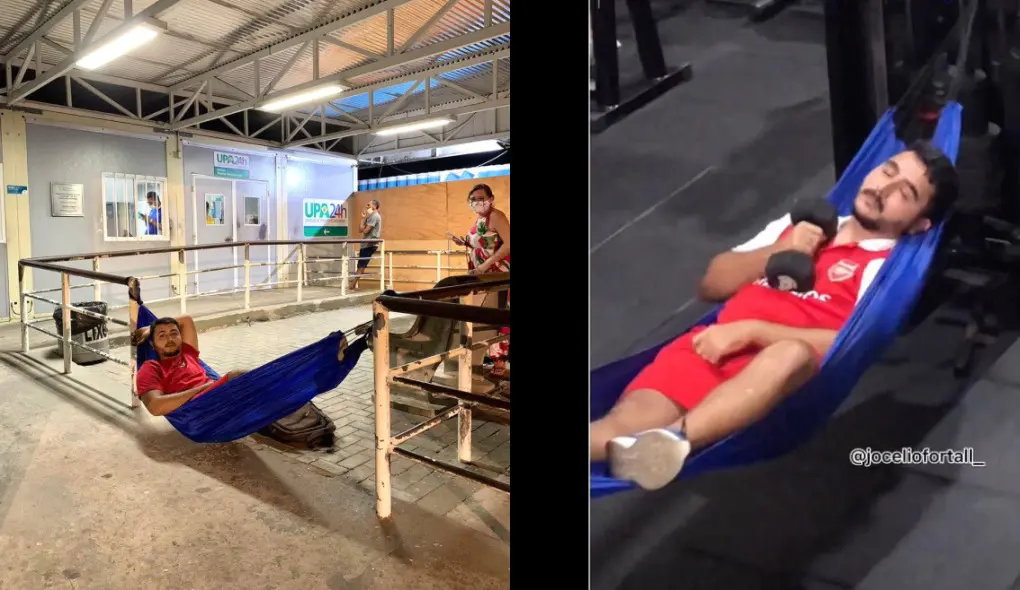 influenciador cearense arma rede na UPA e na academia