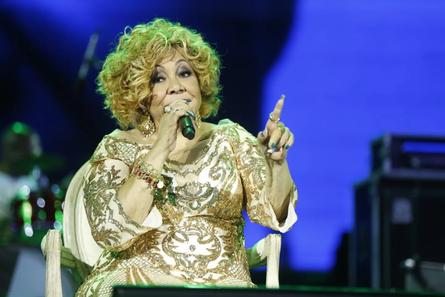 Alcione emociona público com apresentação