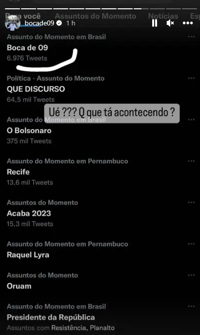 publicação Boca de 09