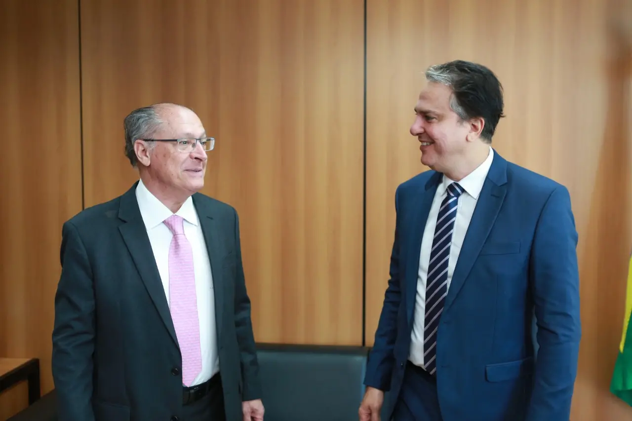 Camilo Santana e Geraldo Alckmin