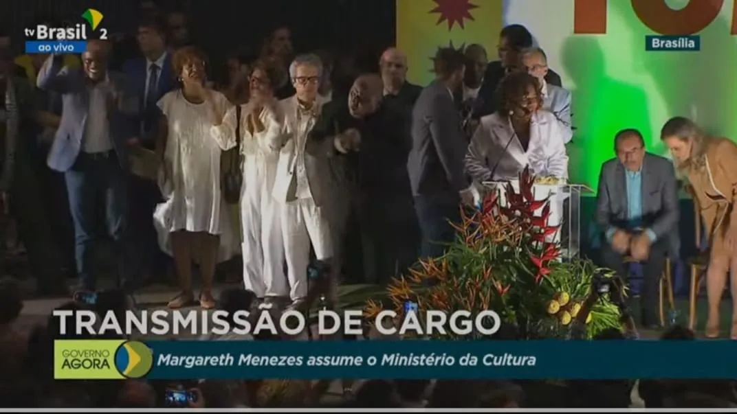 Fabiano Piúba foi anunciado durante a posse da nova ministra da Cultura, Margareth Menezes