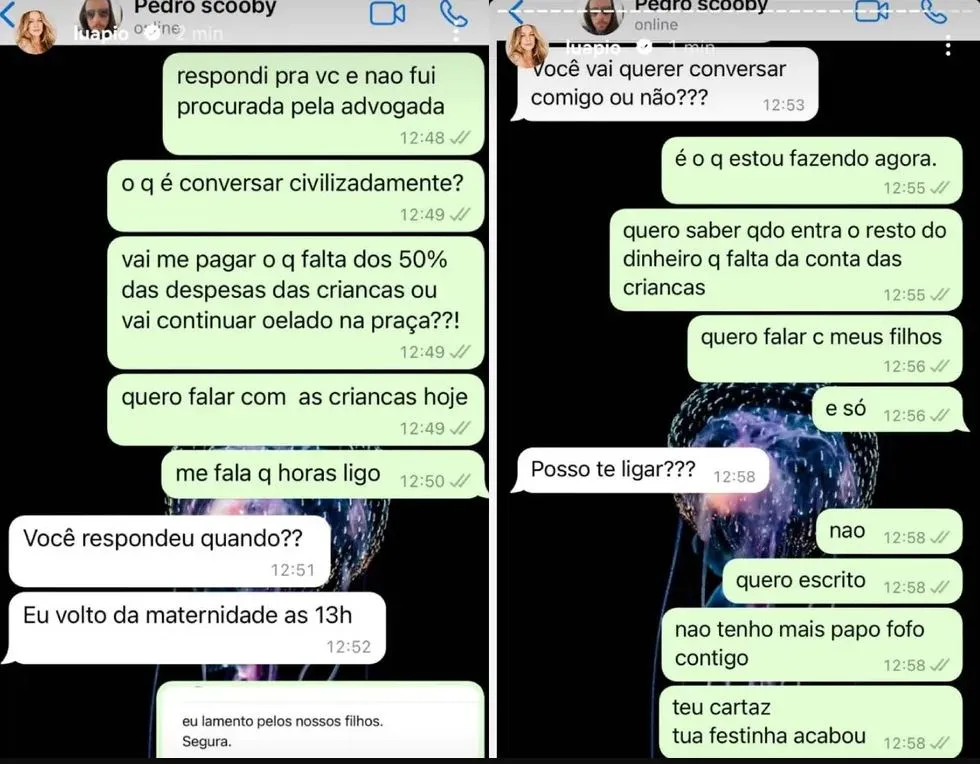 Imagens foram publicadas em rede social