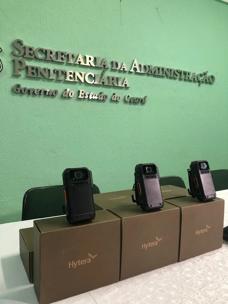 Registros captados pelo equipamento poderão ser acessados ao vivo pelo Ministério Público e pelo Poder Judiciário