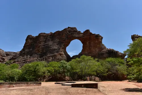 esta é uma imagem da Serra da Capivara