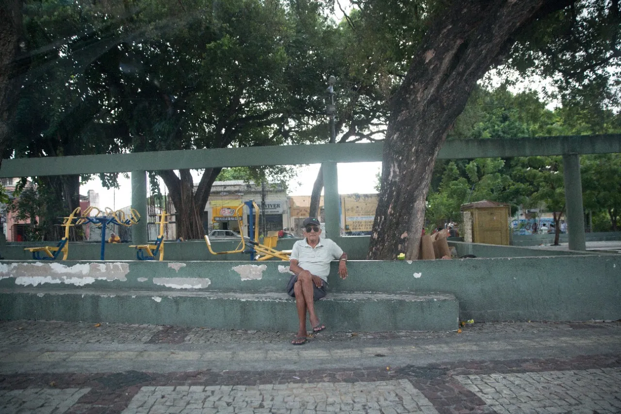 Na Parangaba, o tempo tem outra dimensão para este senhor