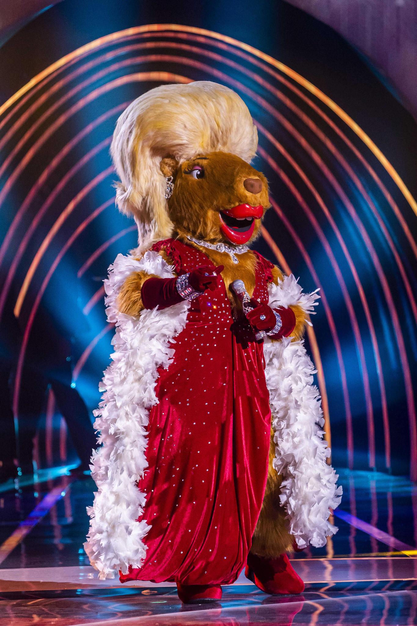 esta é uma imagem da capivara The Masked Singer