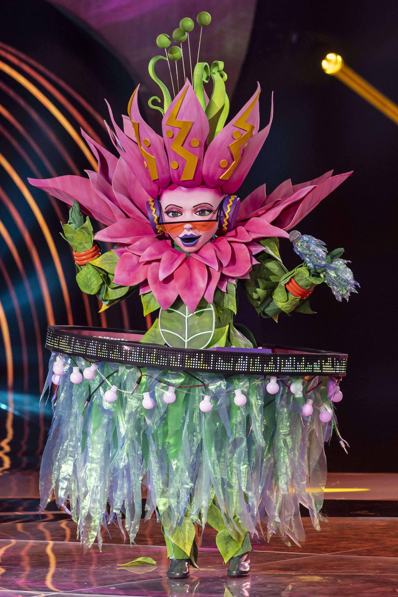 esta é uma imagem da DJ Vitória-Regia 'The masked singer Brasil'