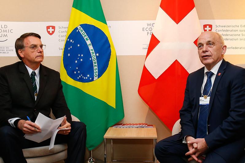 Bolsonaro escolheu a Suíça como primeiro destino internacional