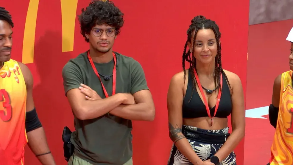 Gabriel Santana e Domitila são os montros da semana no BBB 23