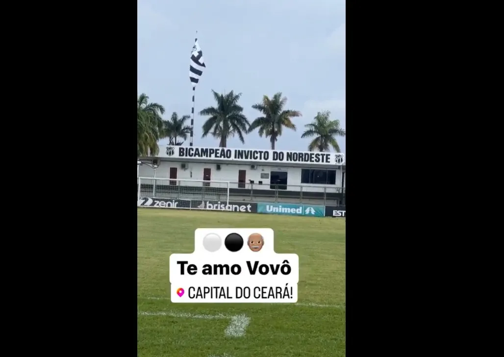 Vina postou nas suas redes sociais na manhã desta quinta-feira (9)