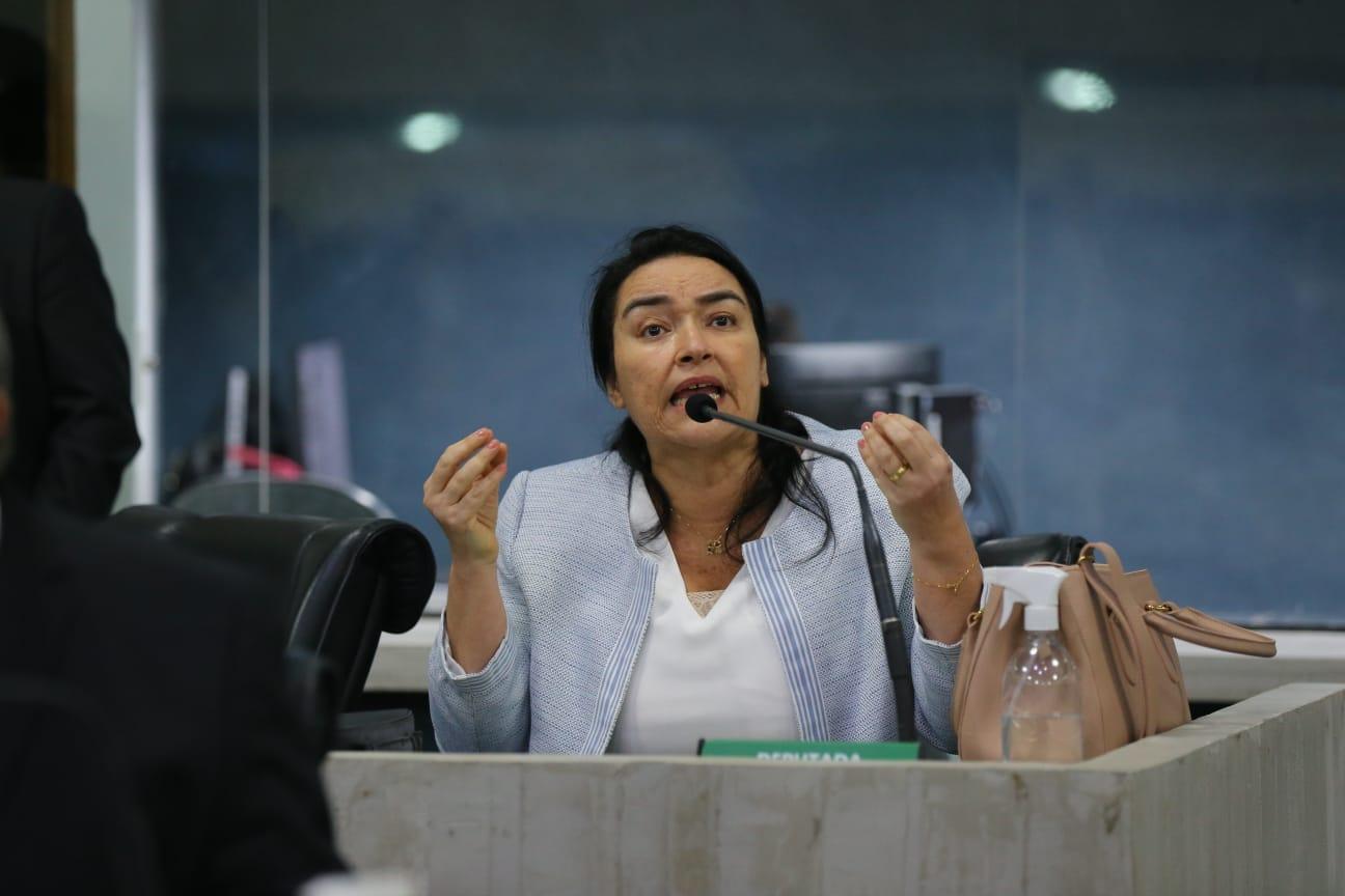 Deputada Dra Silvana criticou ausência de deputados na primeira lista de discursos