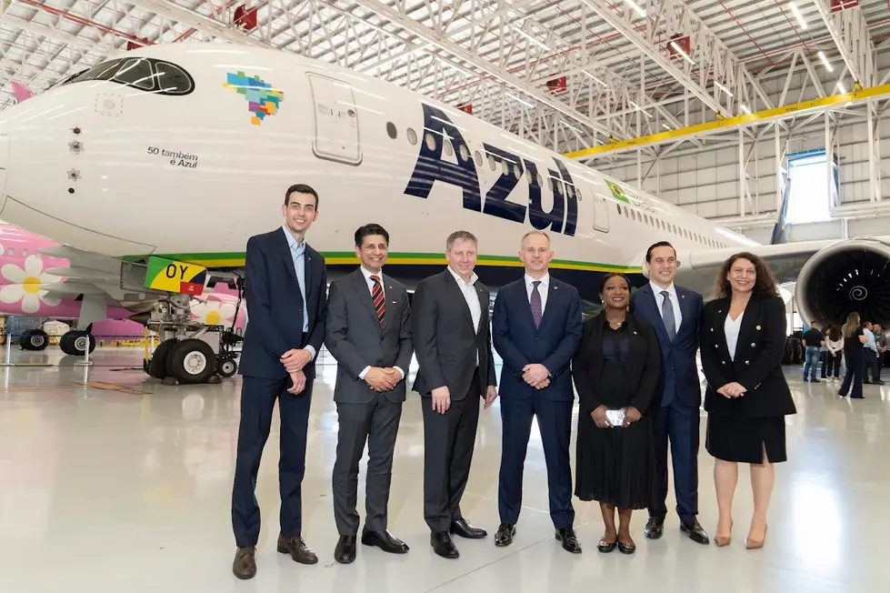 Executivos da Azul e da Cirium