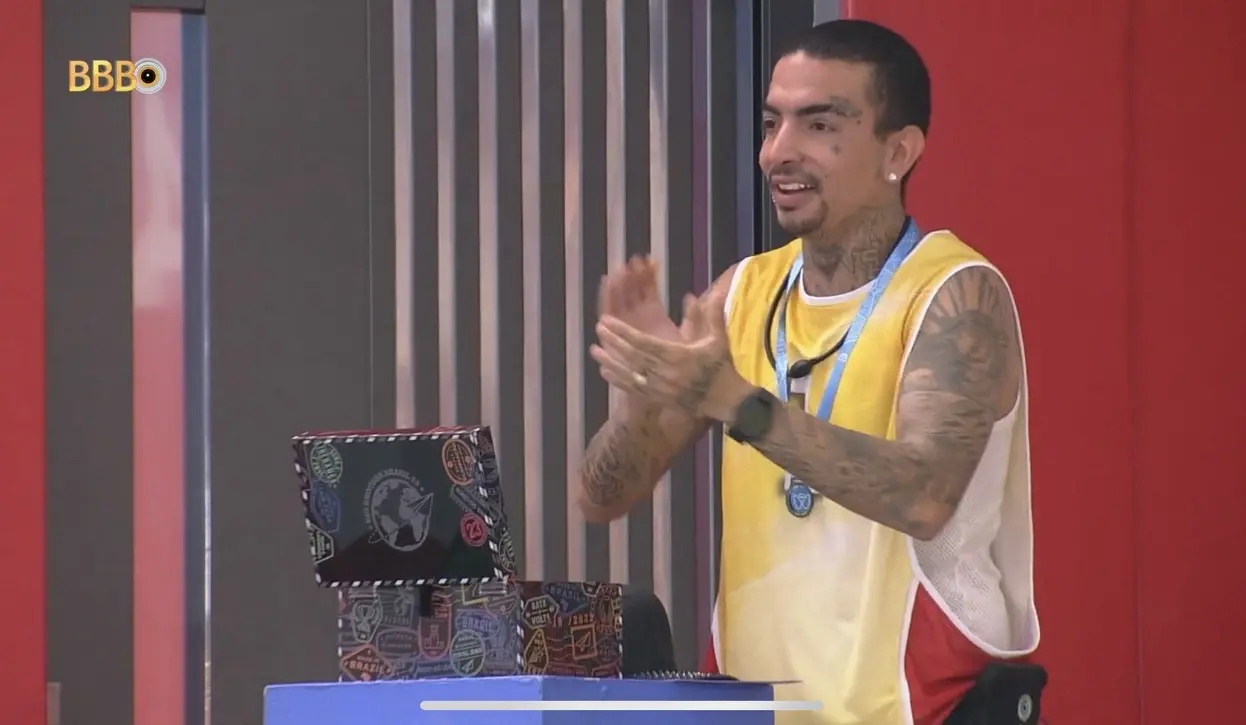 MC Guimê ganhou a dinâmica do anjo duas vezes no BBB23