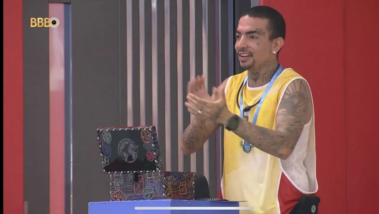 MC Guimê ganhou a dinâmica do anjo duas vezes no BBB23
