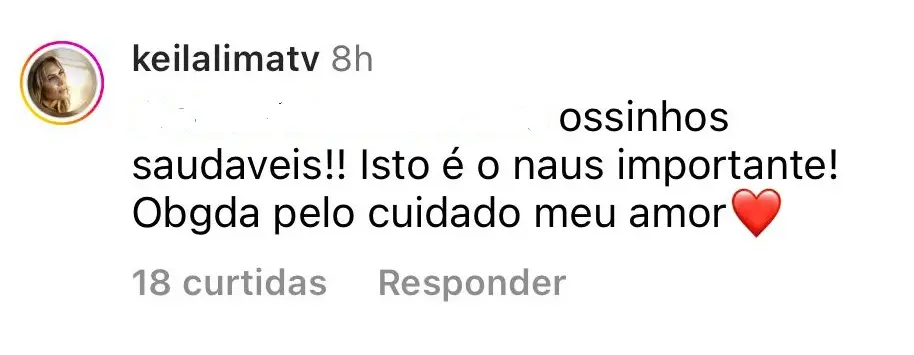 Jornalista e apresentadora garante que está saudável