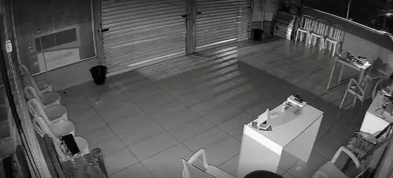 Crime foi flagrado pelas câmeras de segurança nas redondezas do local do crime