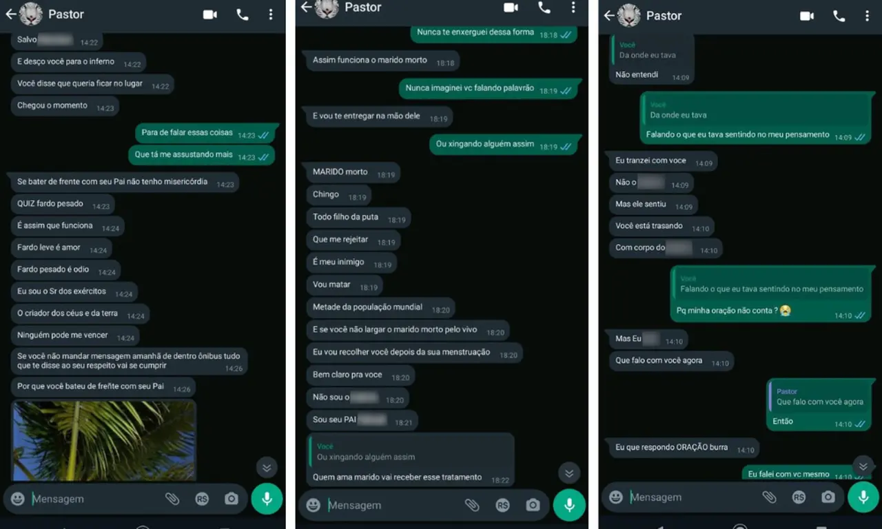 Mensagens pastor