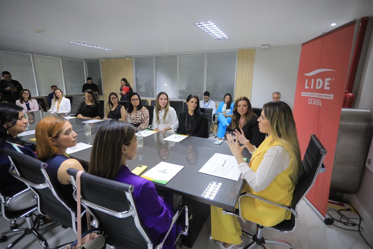 Encontro aconteceu na sede da Vice-Governadoria do Ceará