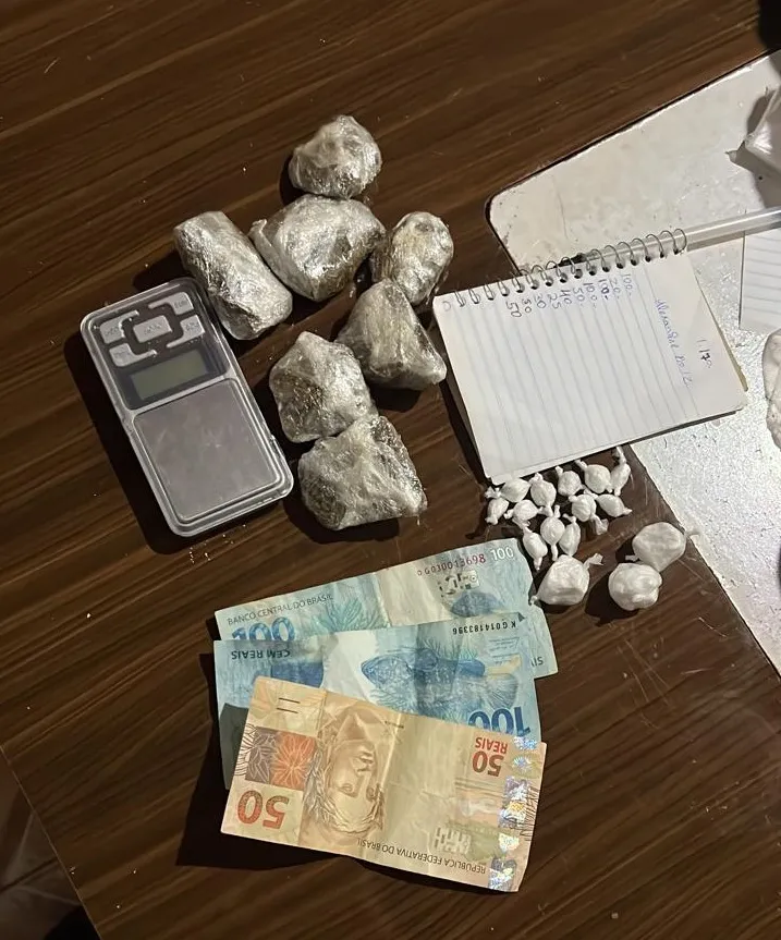 Drogas foram apreendidas na operação