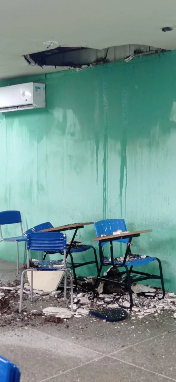 Seduc disse que sala estava desativada