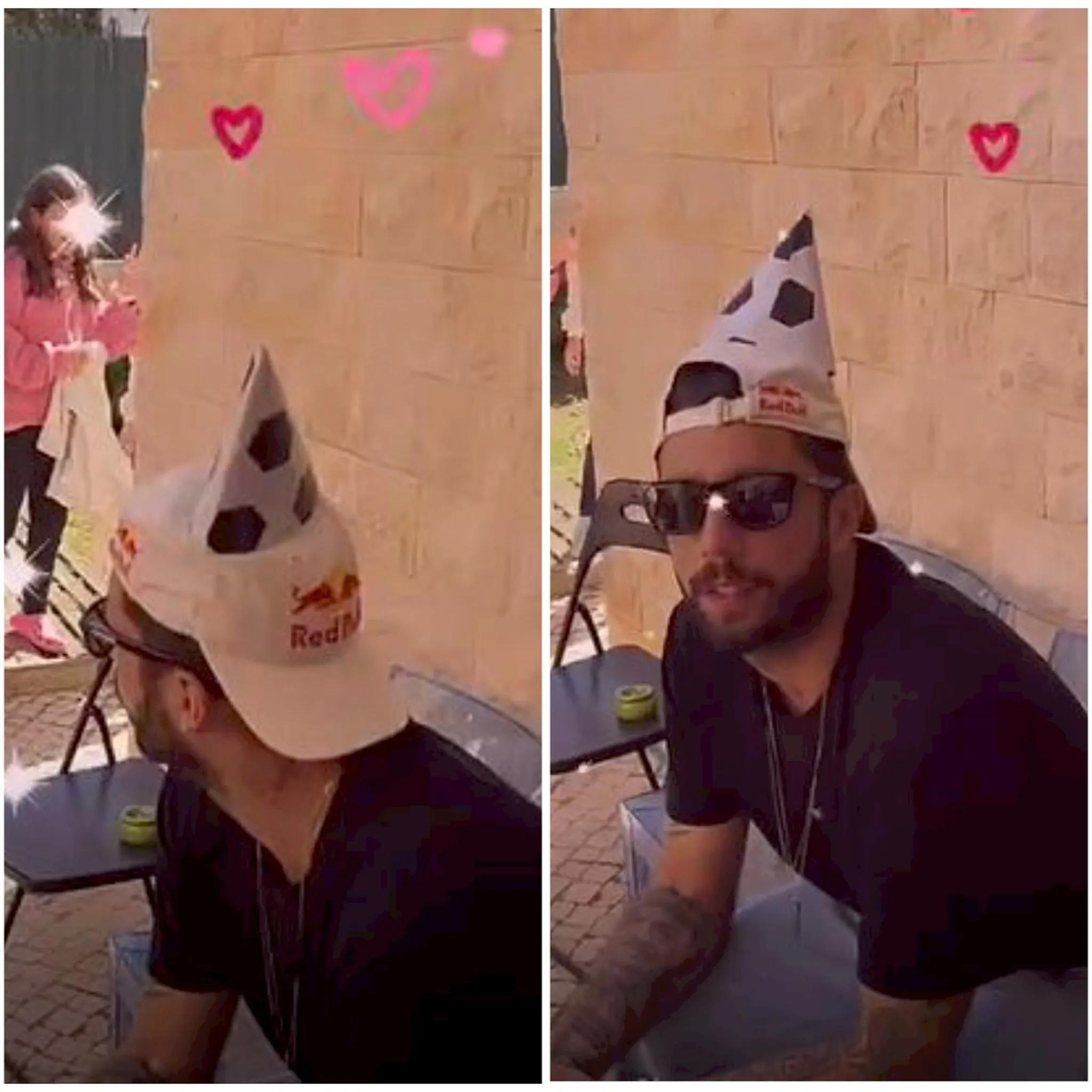 Pedro Scooby nos stories de Luana Piovani