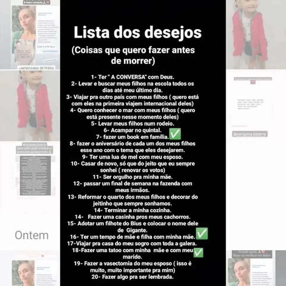 Lista de desejos de Morganna
