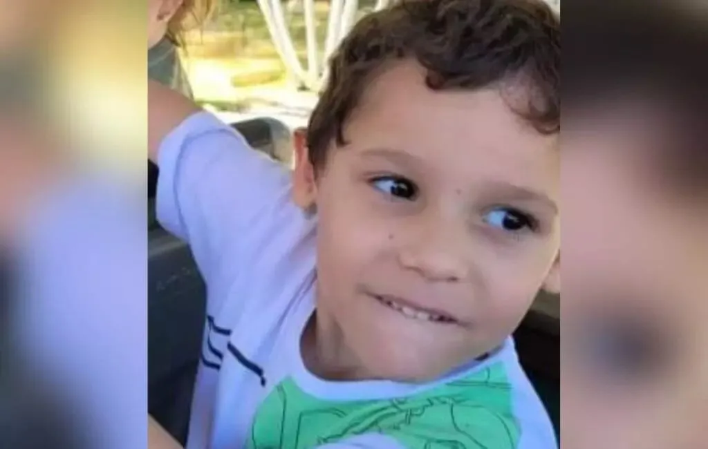 Bernardo Cunha Machado, de 5 anos