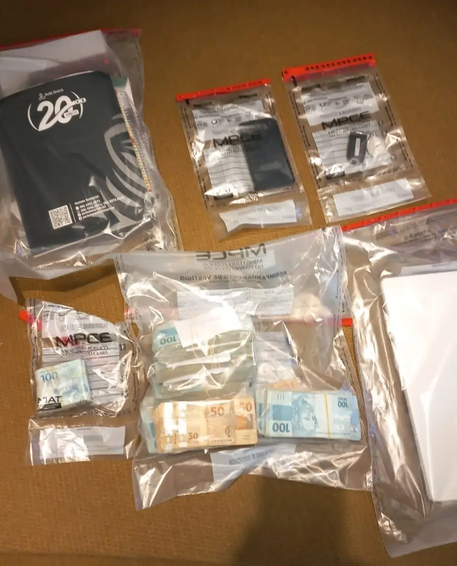 imagens de itens apreendidos