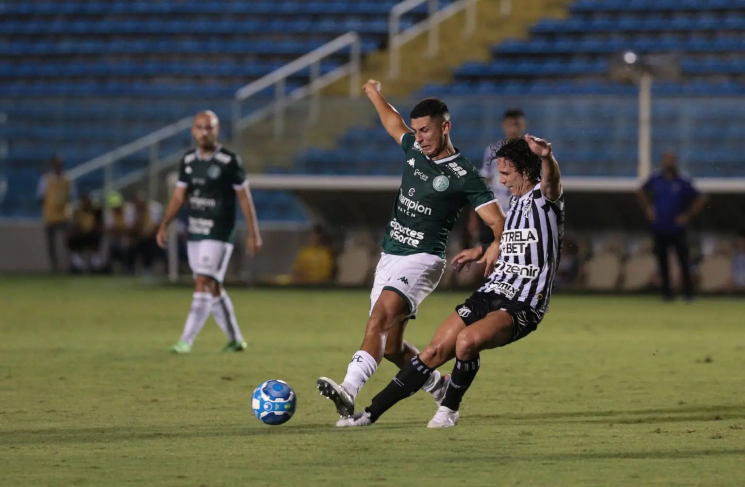 Nícolas em ação pelo Ceará