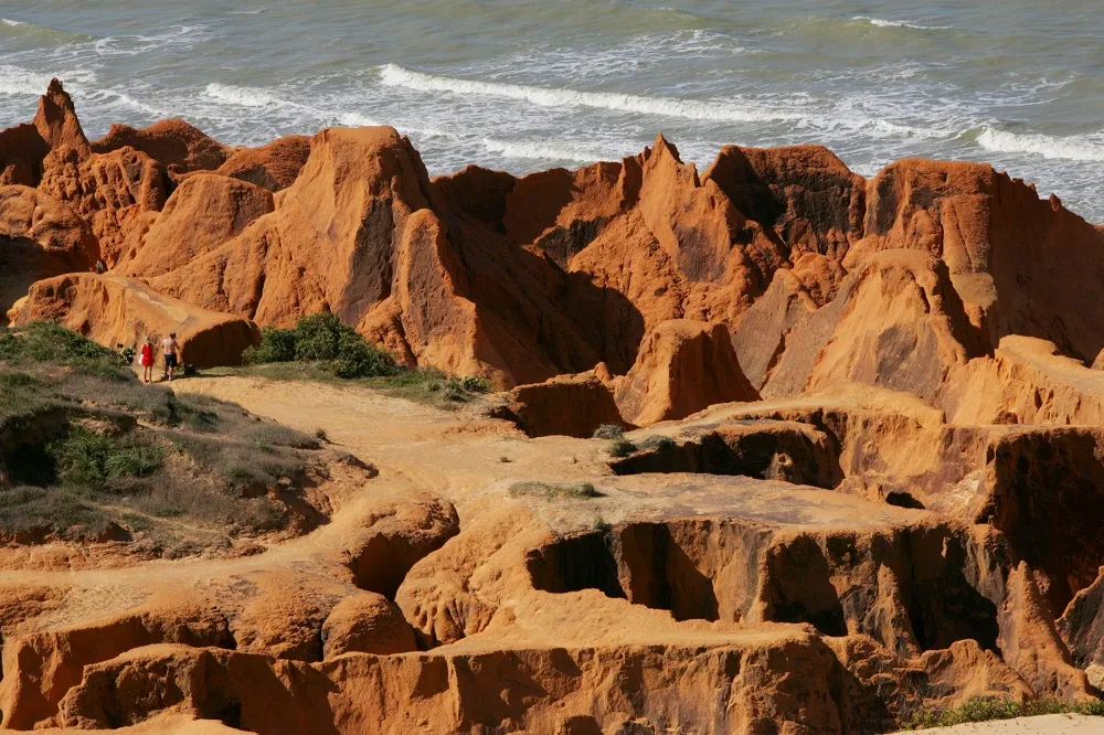 O Monumento Natural das Falésias de Beberibe também é uma unidade de conservação