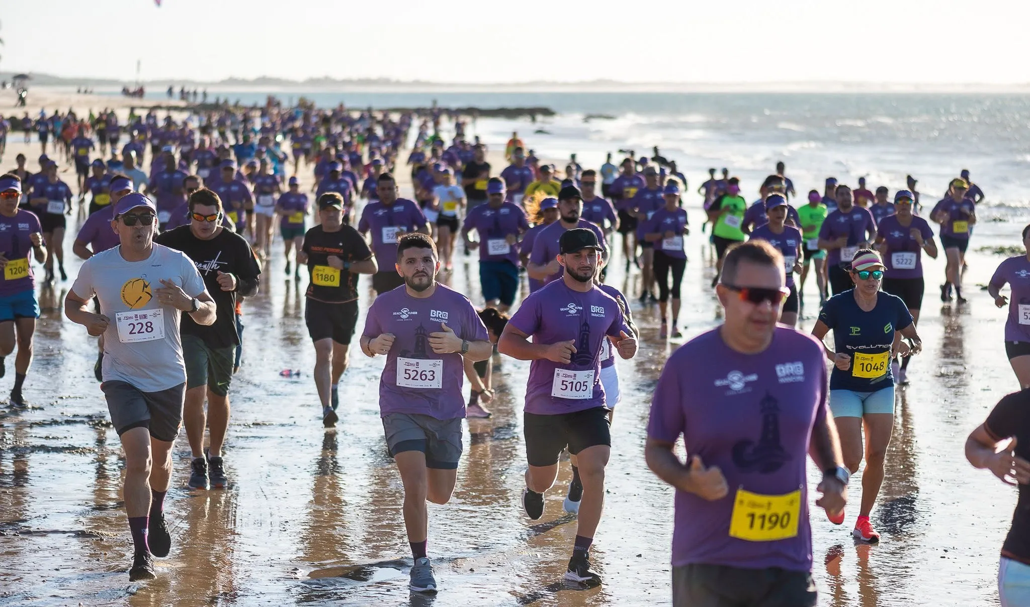 BRB Paracuru tem 800 atletas em corridas de 5 km, 10 km e 21 km em feriadão no litoral do Ceará