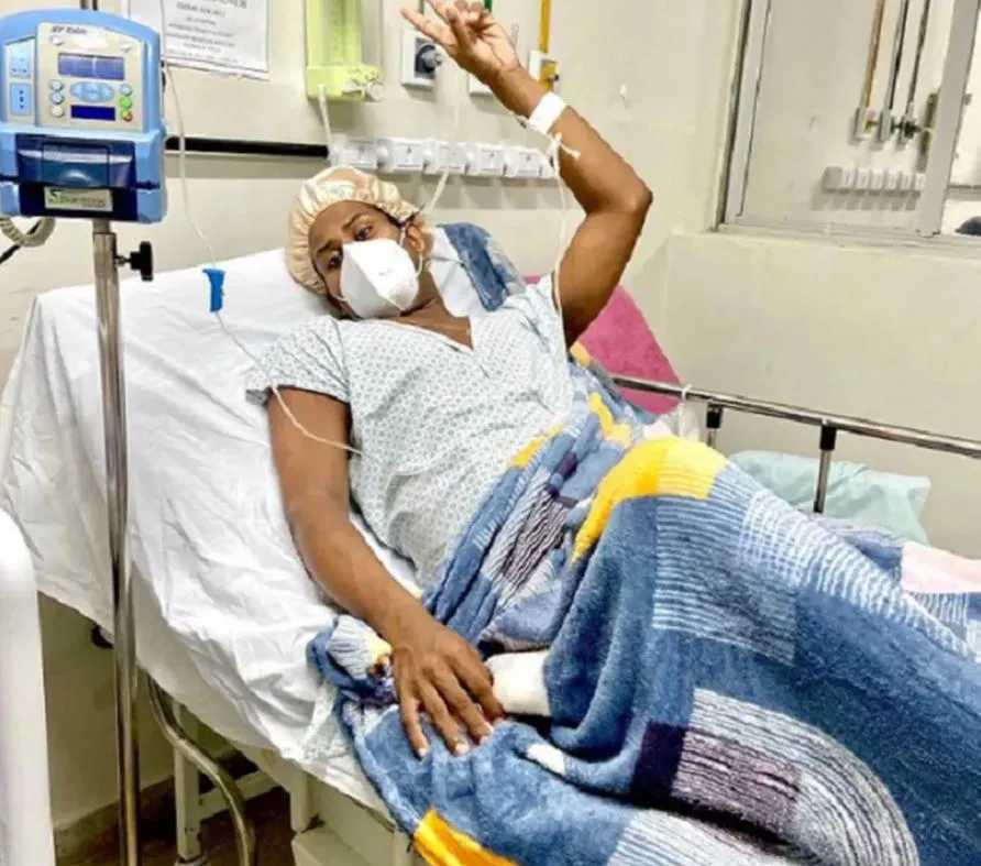 Após diagnóstico, Big Big foi internada e passou por cirurgia, passando por intercorrências no tratamento